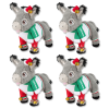 Dominick The Donkey Plush 4PCS