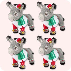Donkey Plush 4PCS